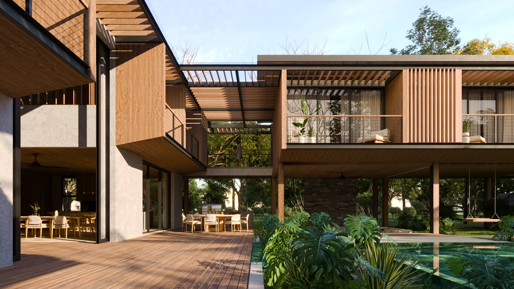 Sea Breezes — residential architecture, Guanacaste, Costa Rica